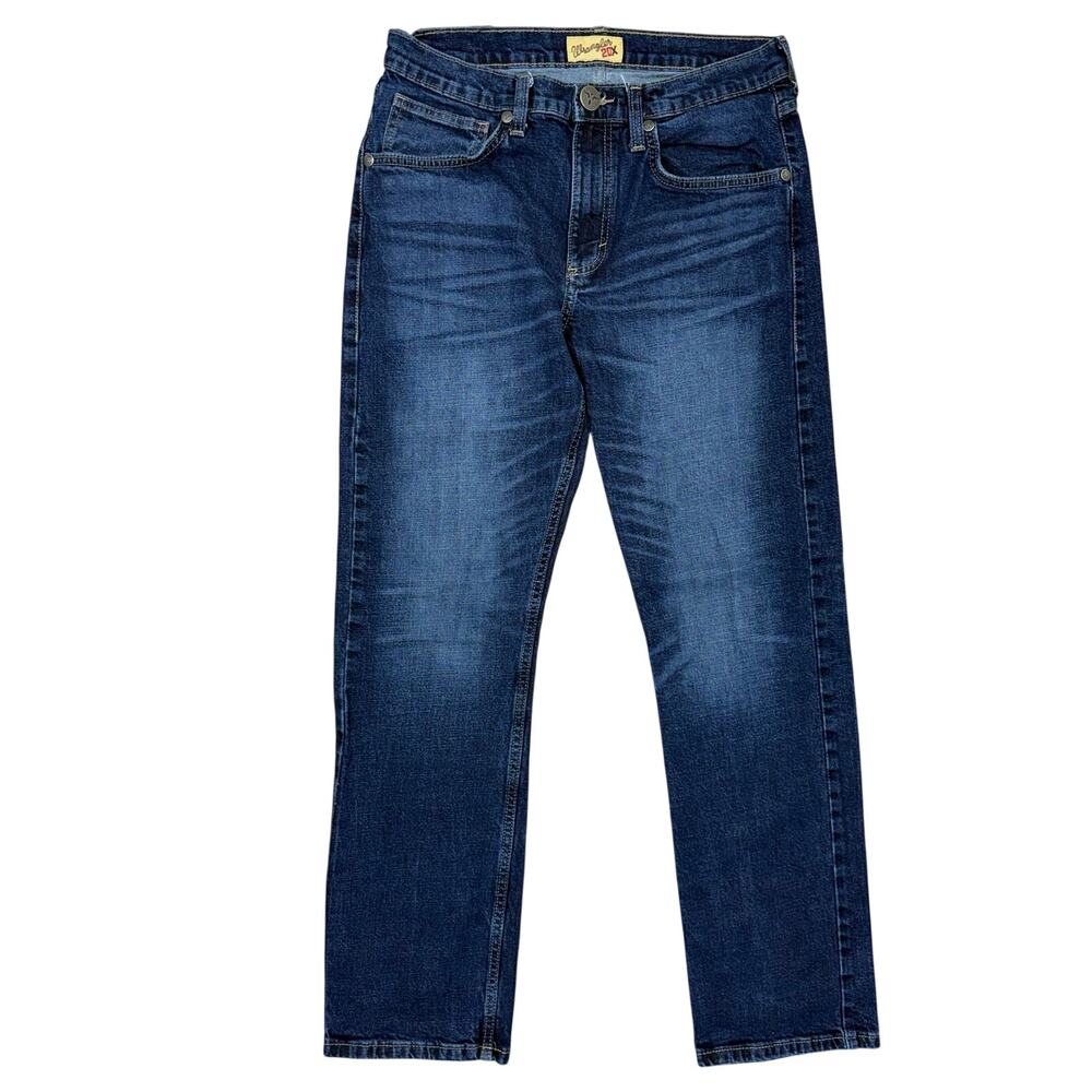 Wrangler 20X Style 44 Slim Straight Jeans Men's 31x32 Stretch Denim
